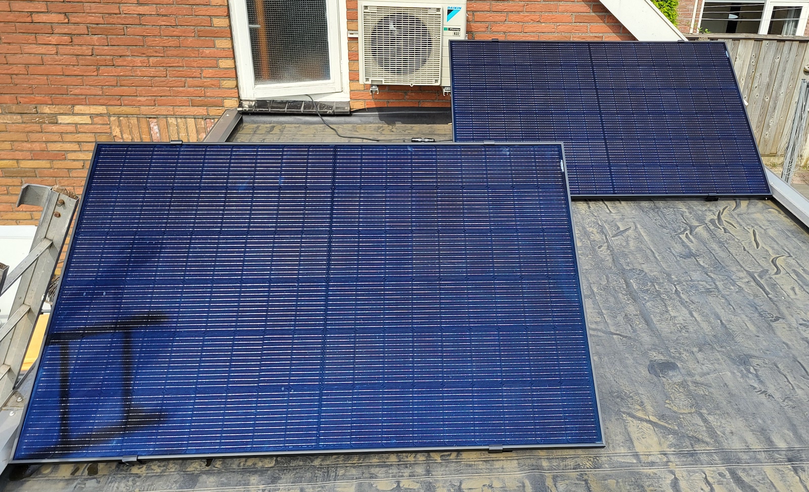 Solar kit platdak 2 panelen