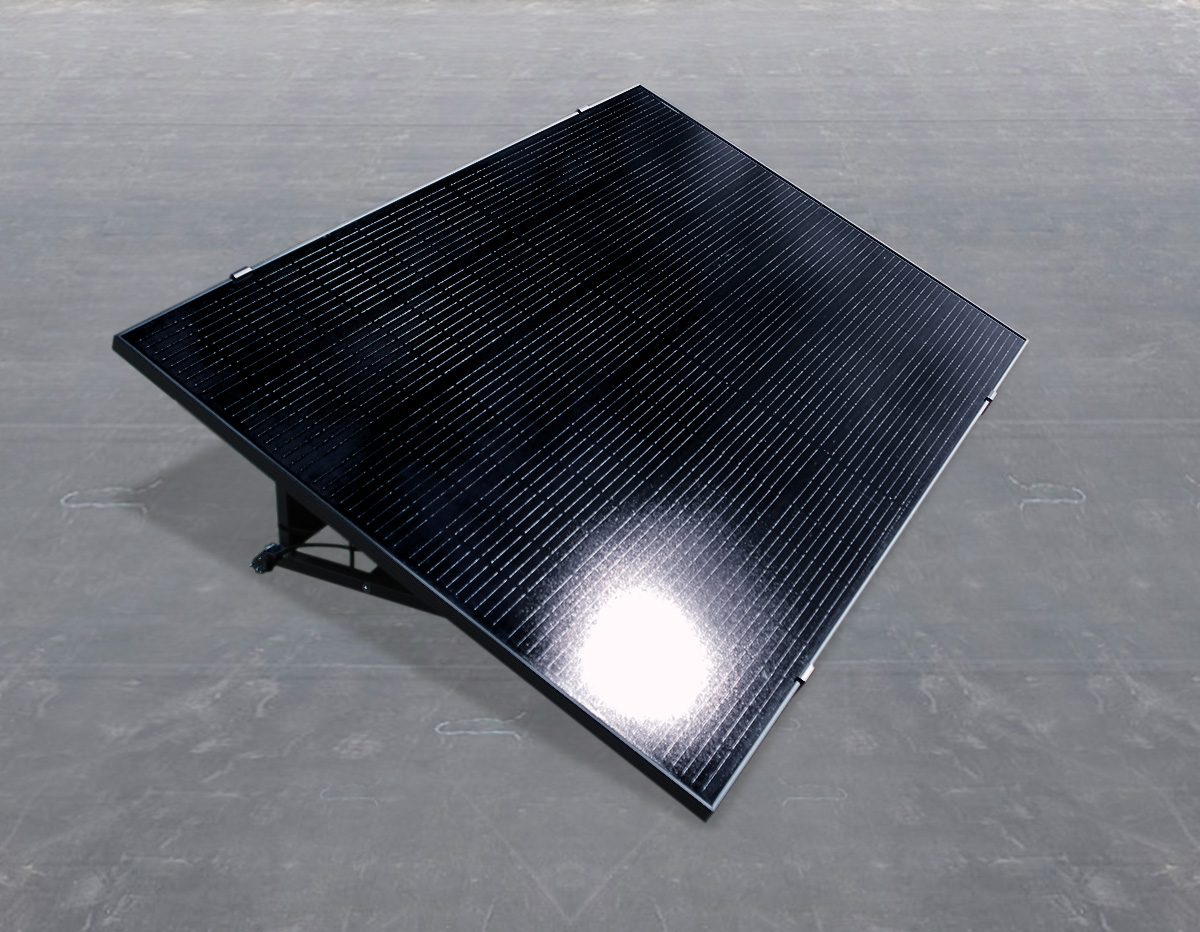 Solar kit platdak 1 paneel